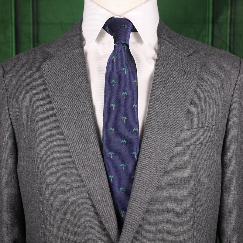 MENDEPOT Plants Trees Necktie Father's Day Men Birthday Gift Tie (Palm Tree) - Image 2